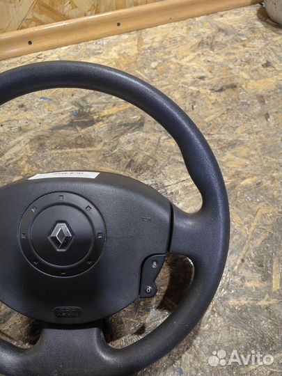 Руль С подушкой в сборе Мульти руль Рено меган 2