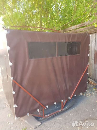 Утепленный прицеп для зимней рыбалки