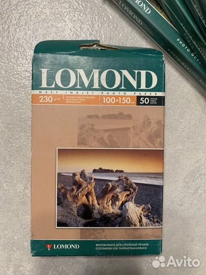 Фотобумага Lomond 10x15 матовая