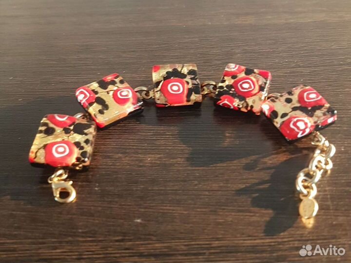 Браслет, Мурановское стекло