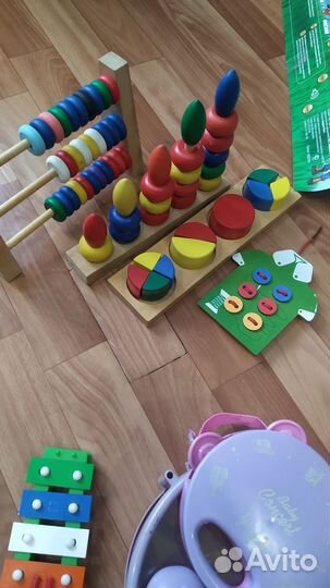 Развивающие деревянные игрушки