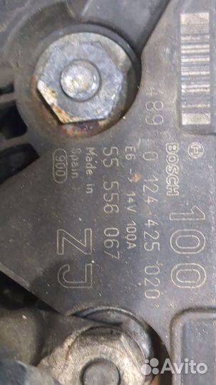 Генератор Opel Astra H