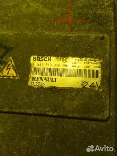 Блок управления двигателем Renault Midlum 2002