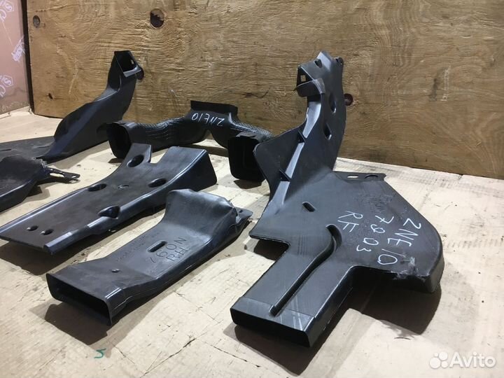 Воздуховод печки Toyota Wish I рестайлинг (2005—2009)