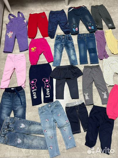 Вещи на девочку 6-18 мес