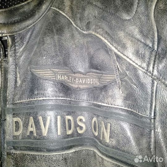 Мотокуртка кожаная мужская