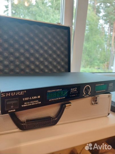 Микрофоны беспроводные shure LX88