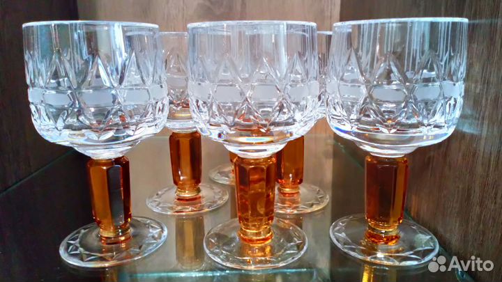 Фужеры хрустальные 