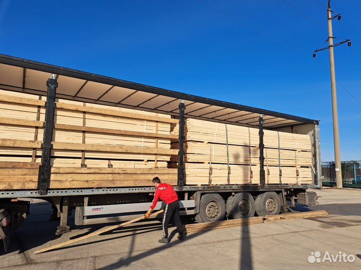 Доска обрезная, камерной сушки 50*150*6000
