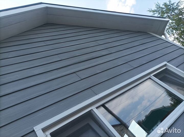 Фиброцементный сайдинг под покраску