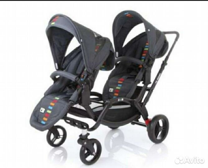 Коляска для двойни 2 в 1