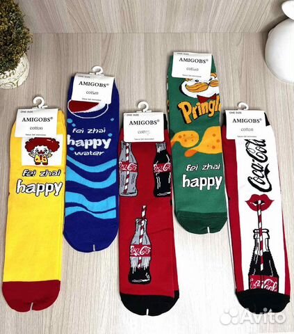 Носки с крутыми принтами