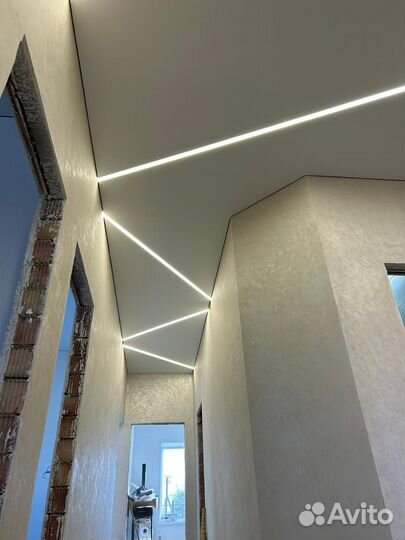 Натяжные потолки установка монтаж за 1 день