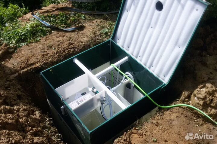 Септик автономный + установка