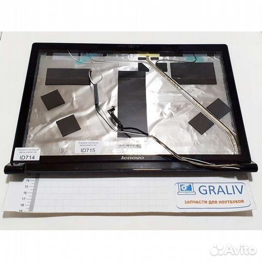 Крышка матрицы (с стеклом) ноутбука Lenovo Y530