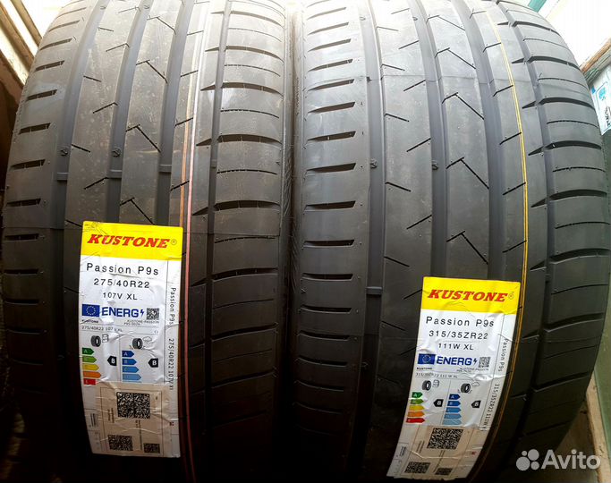 Kustone Passion P9S 275/40 R22 и 315/35 R22