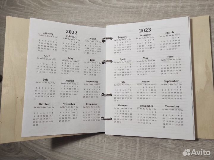 Деревянный блокнот