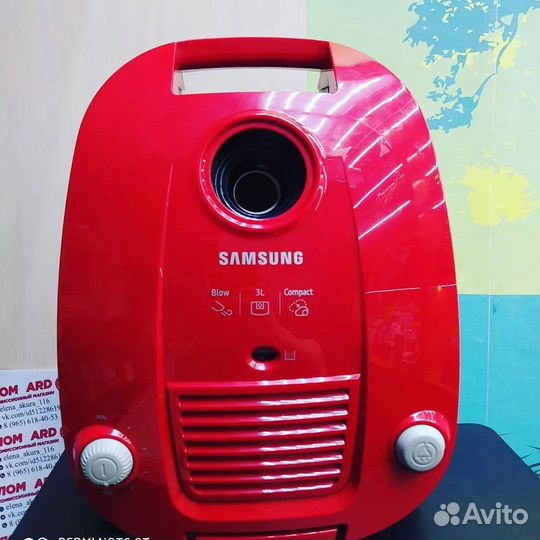 1800W/Практически Новый Пылесос Samsung Original +