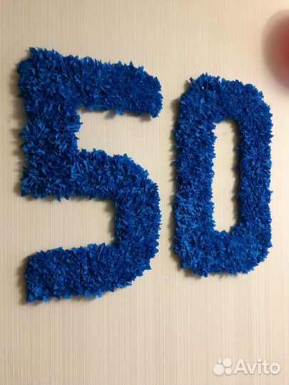 Объемные цифры