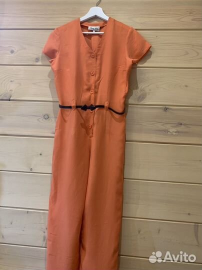 Брюки комбинезон натуральный шёлк 42