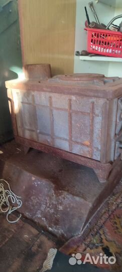 Печь буржуйка чугунная разборная