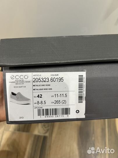 Слипоны Ecco 42