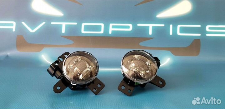 Противотуманные LED фары Geely Tugella. Оригинал