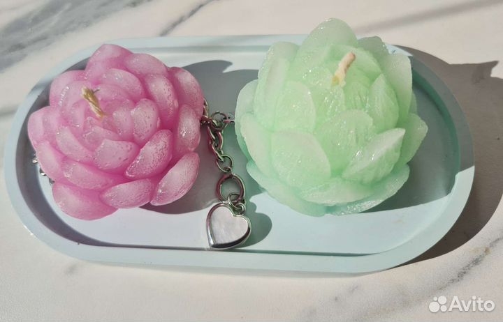 Свечи ручной работы ароматные