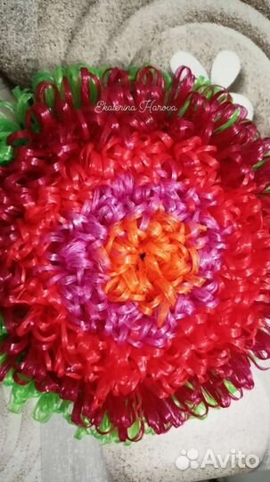 Мочалка ручной работы