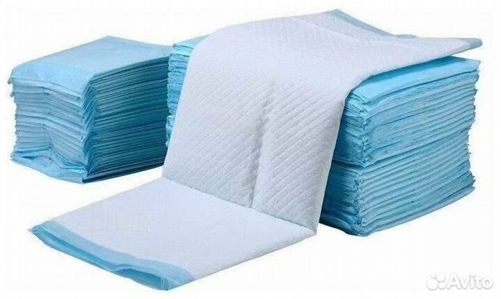 Пеленки для взрослых размер 60 на 90 см по 30 штук