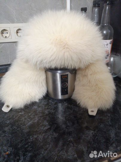 Шапка норка и песец