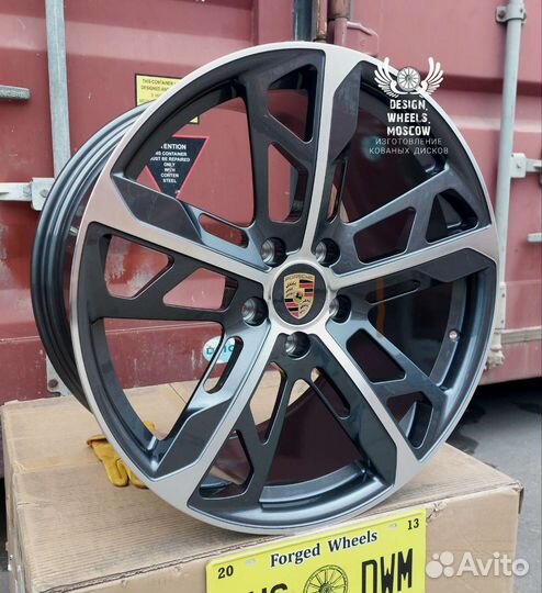 Кованые диски R20 на Porsche Taycan Cross Turismo