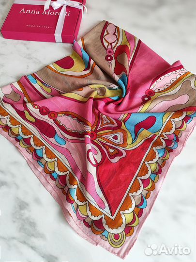 Большой Платок из кашемира Anna Moretti, Италия