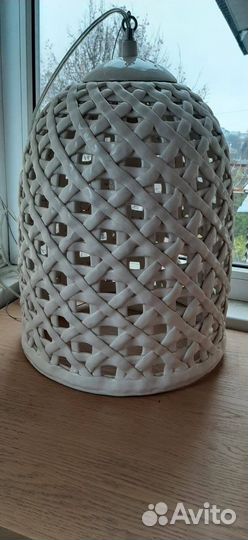 Люстра керамическая потолочная