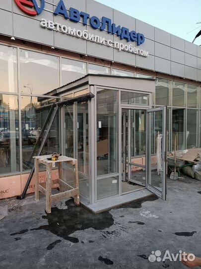 Дверь входная пвх И Алюминиевые двери