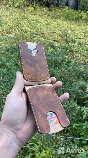 Зажим для денег ручная работа