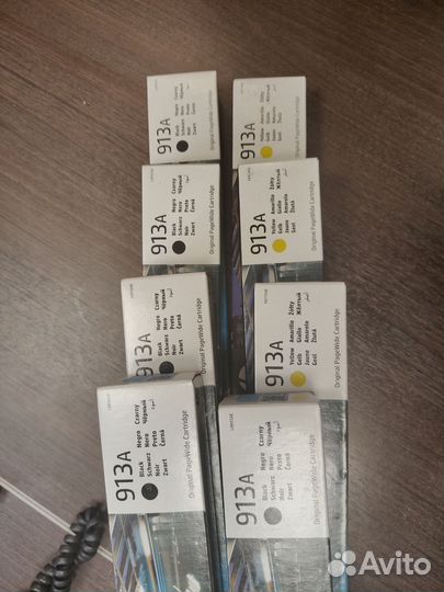 Оригинальные картриджи HP 913