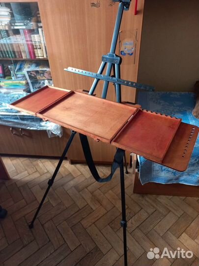 Комплект: Этюдник-палитра навесная + мольберт