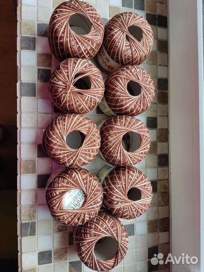 Пряжа yarnart violet 8 моточков