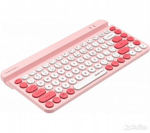 Беспроводная клавиатура A4Tech Fstyler FBK30, розо