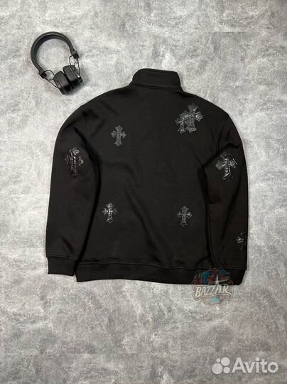 Свитшот полузамок Chrome Hearts