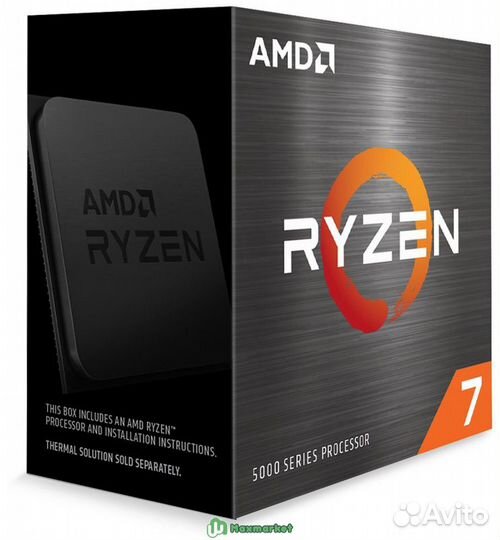 Процессор AMD Ryzen 7 5800X BOX, без кулера