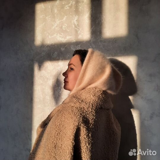 Капор из пуха норки