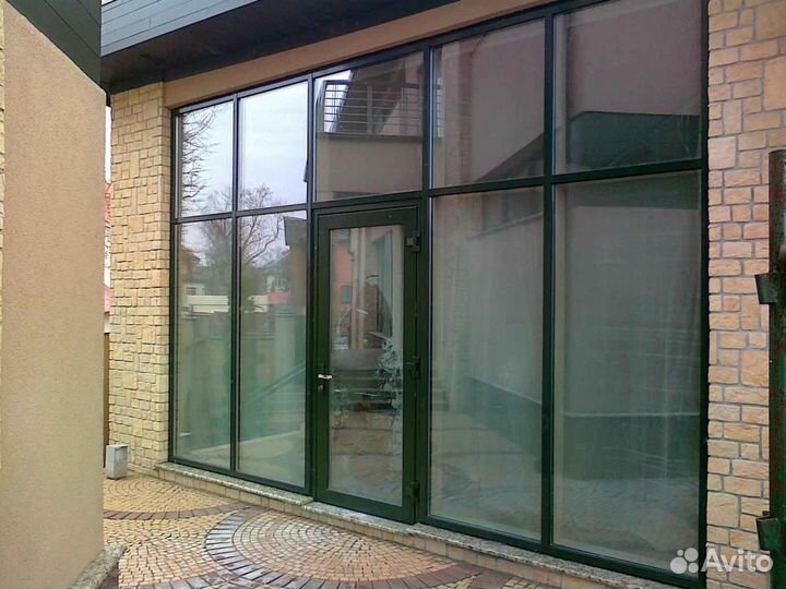 Ремонт окон, стеклопакет шумозащитный RAL5992