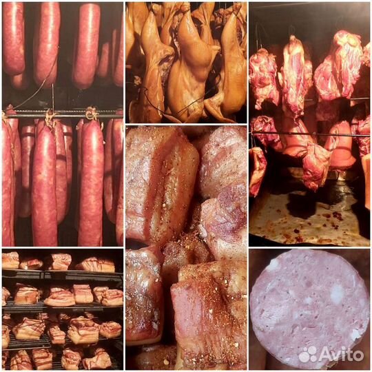 Горячее копчение.Грудинка, куры,колбаса
