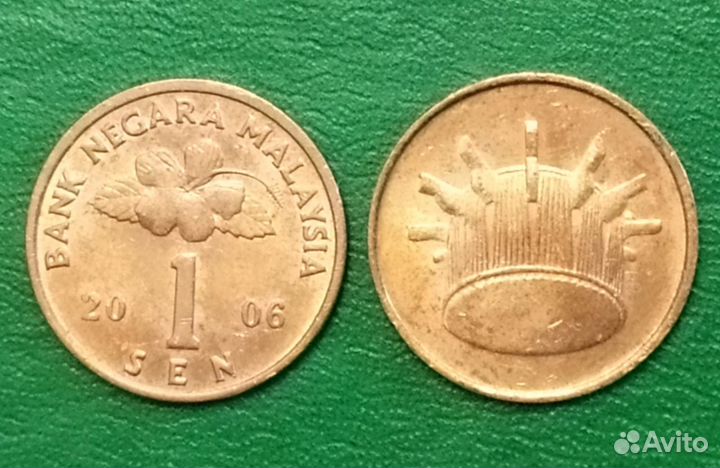 Монеты Малайзии, Маврикия и Гонконга