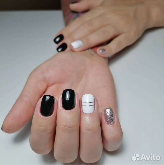 Маникюр с покрытием гель лак