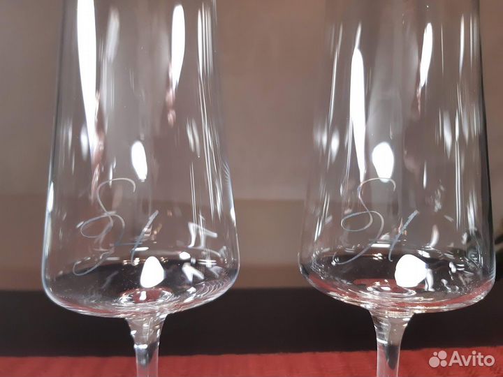 Бокалы хрустальн. Чехия шамп. Astoria Stenova Home