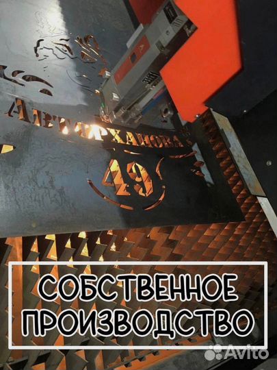 Адресные таблички на частный дом из металла 1.5 мм