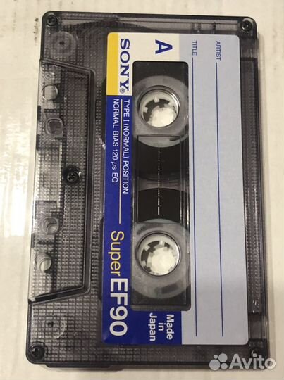 Аудиокассеты Sony новые запечатанные